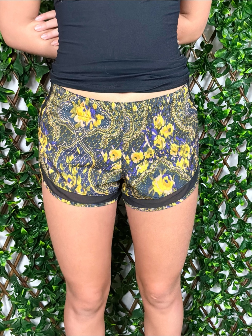 Urban Outfitters Without Walls Printed Running Shorts